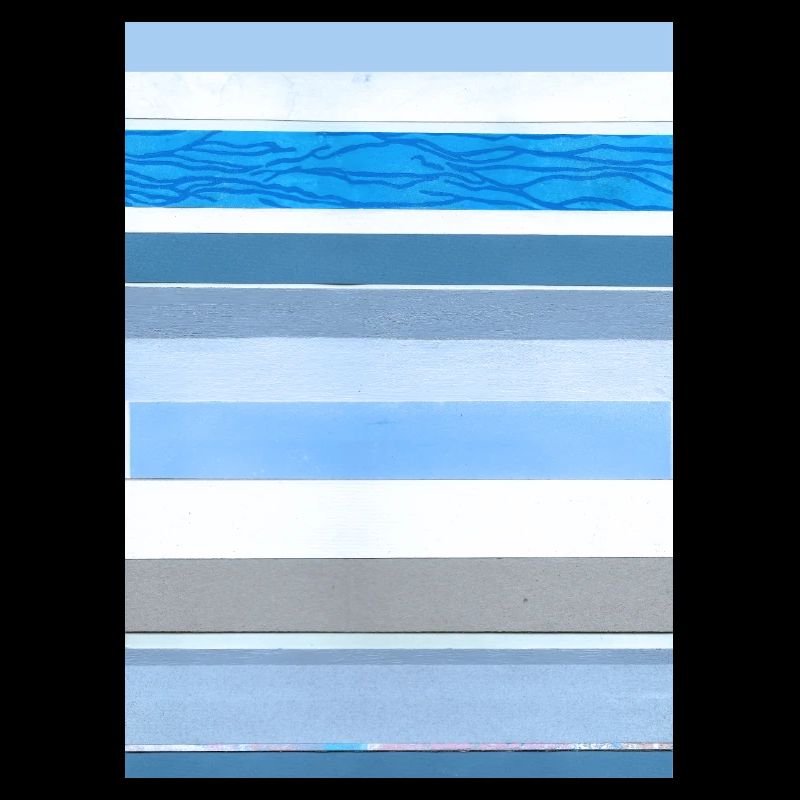 Streifen blau weiß