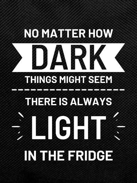Always Light In The Fridge