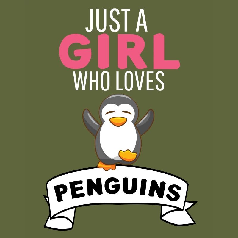 Zoo Vogel Antarktis Tier Mädchen Geschenk Pinguin