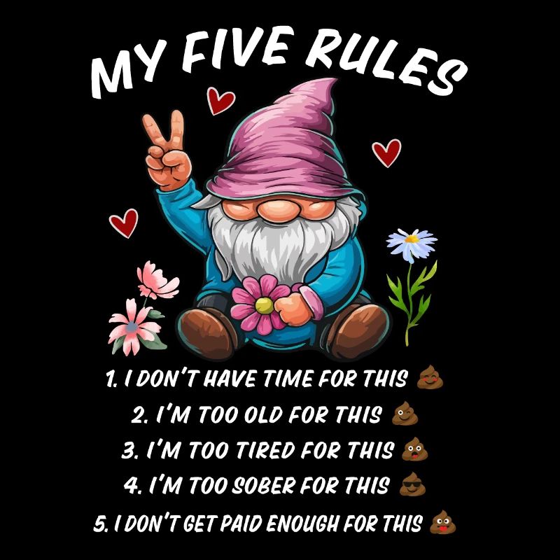 5 règles d’un gnome drôle