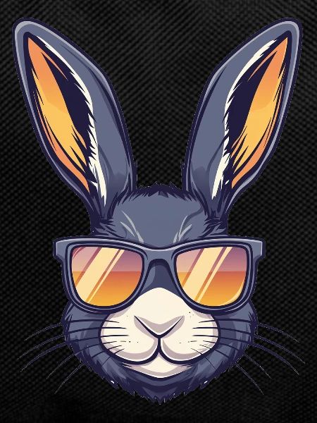 Bunny with sunglasses