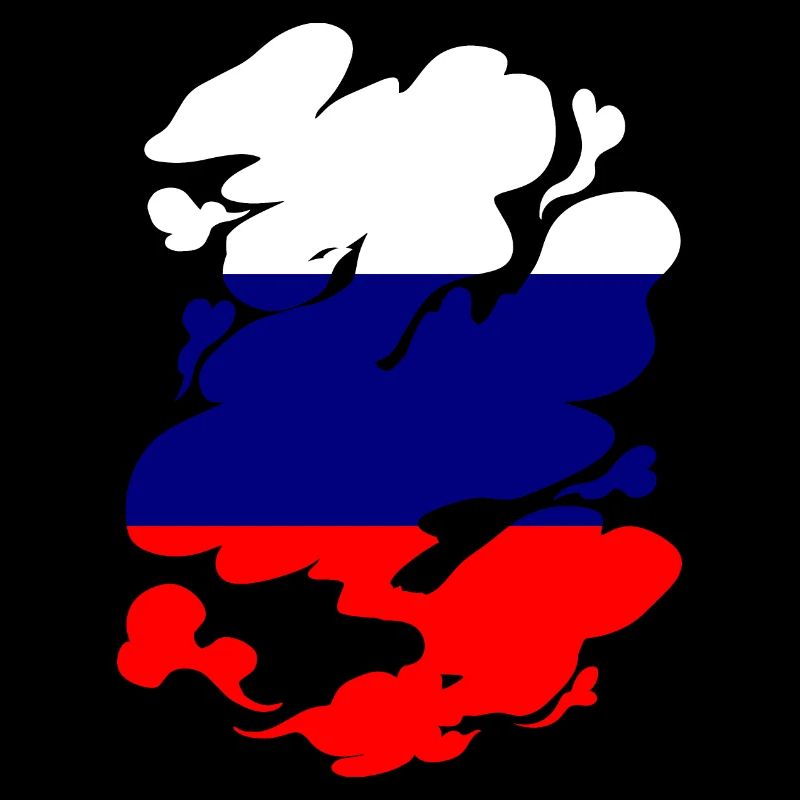 Drapeau de russie Vintage Drapeau russe d’occasion Look
