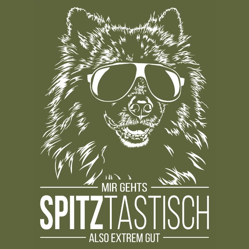SPITZTASTISCH Wolfsspitz Spitz Spruch Wilsigns