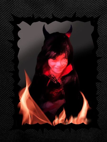 Halloween night devil