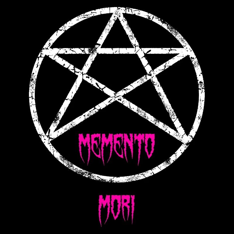 memento mori blanc rose