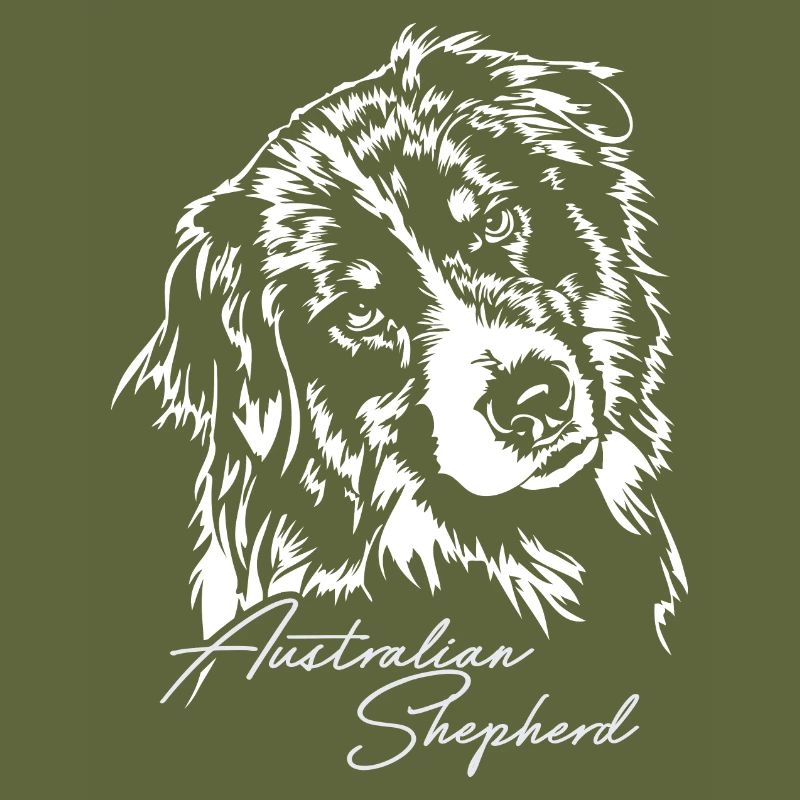 AUSTRALIAN SHEPHERD Aussie Hunde Portrait Wilsigns