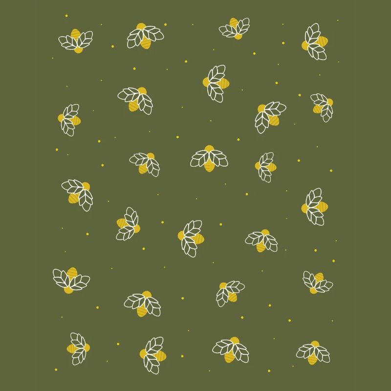 Fireflies flying around