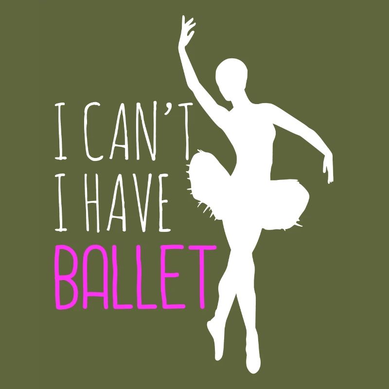 Elegant ballet dancer with graceful movements