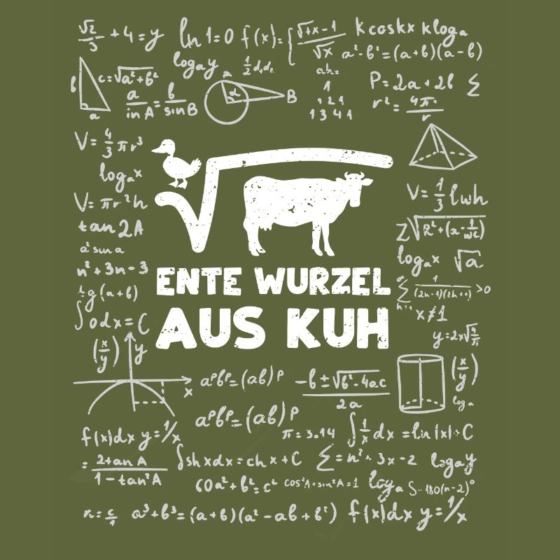 Duck root from cow - math