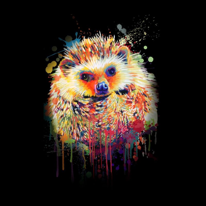 Igel handgezeichnet