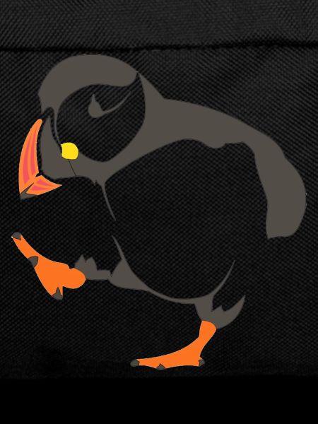 Walking puffin
