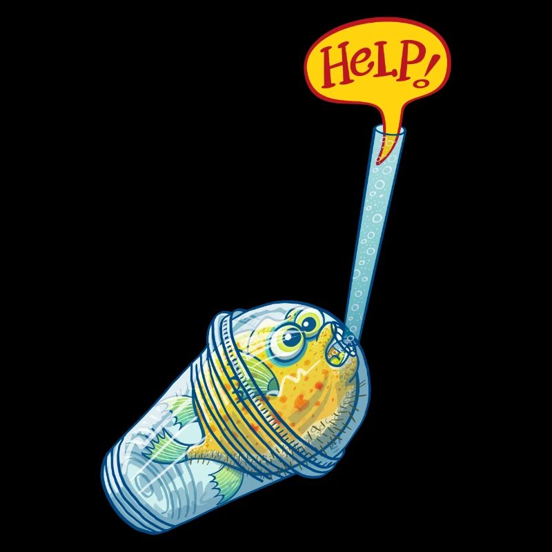 Pufferfish in plastic glass request help