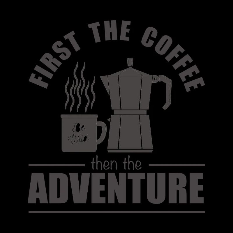 Camping coffee hiking mountains