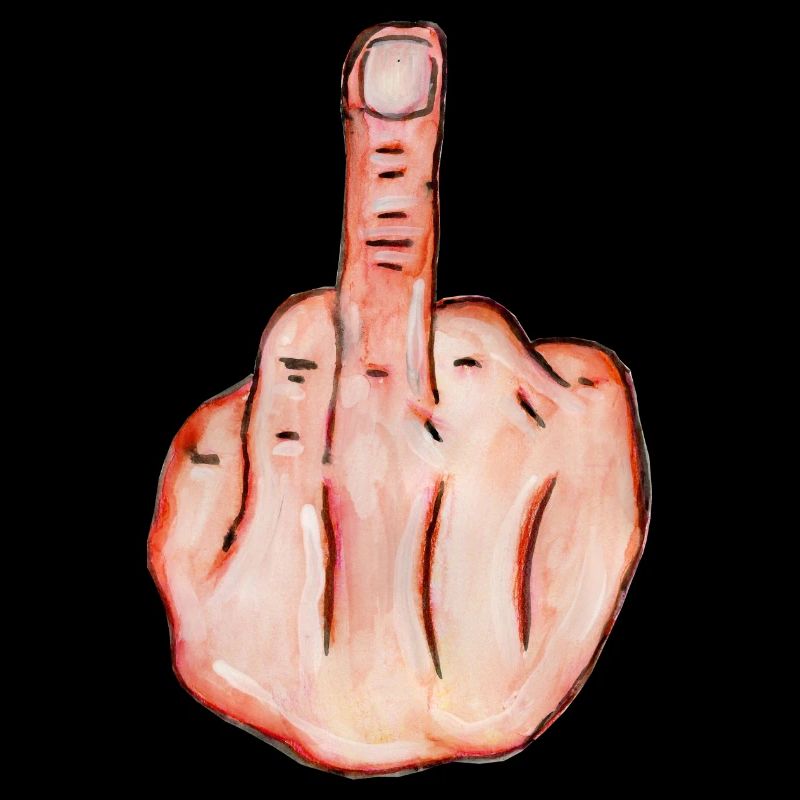 middle finger