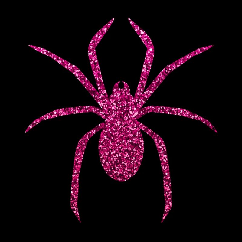 Glitter spider Halloween