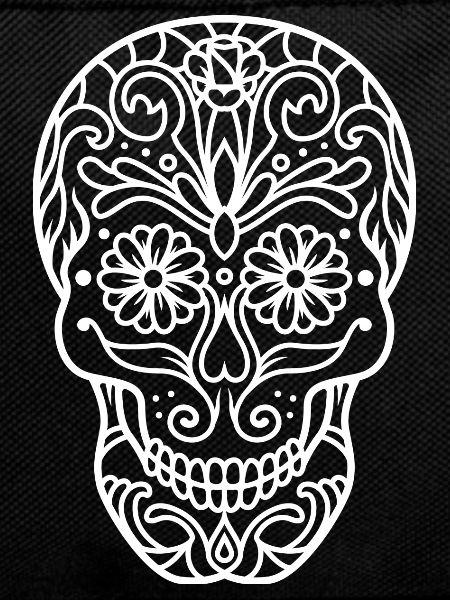 Crâne en Mandala