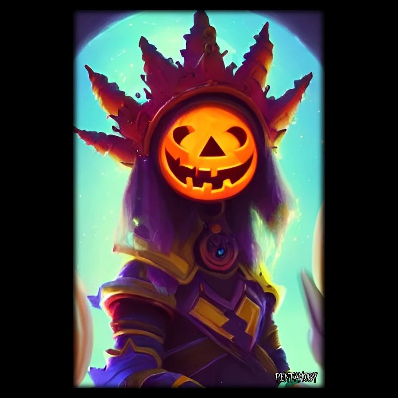 Joyeux Halloween Pumpkin King Monster