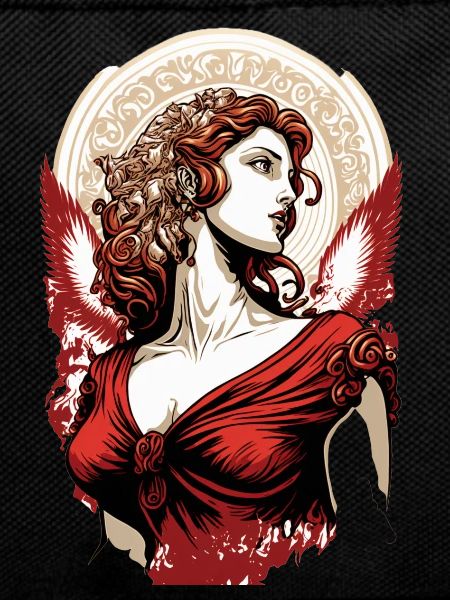 Red Winged Goddess Aphrodite