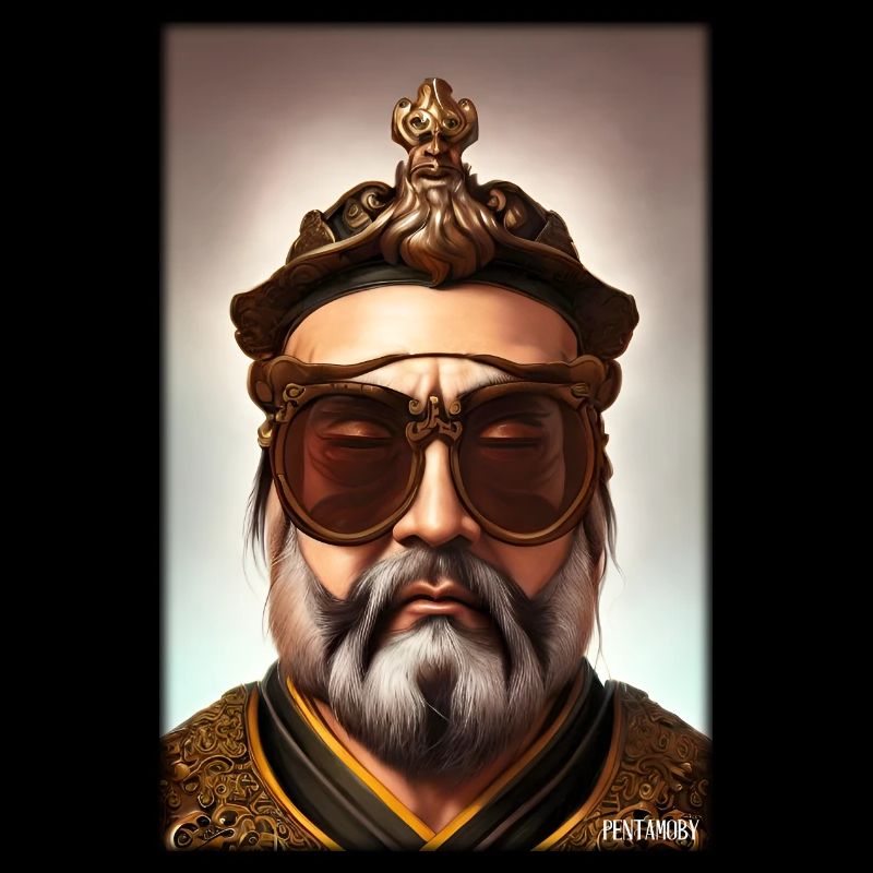 Confucius Sunglasses Philosopher China Asia