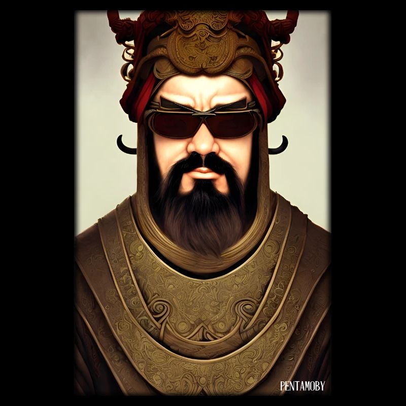 Confucius sunglasses philosopher China Asia