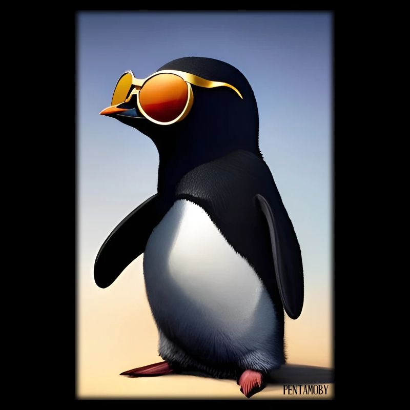 Pingouin Lunettes de soleil Faune Oiseau de mer