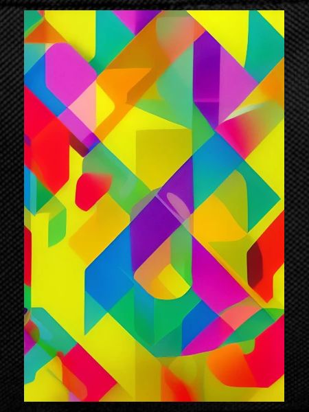 Retro Muster Bunt