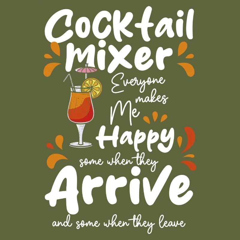 Bartender Drinks Mixed Drink Pina Colada