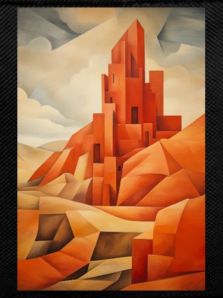 Desert Landscape, Desert Village