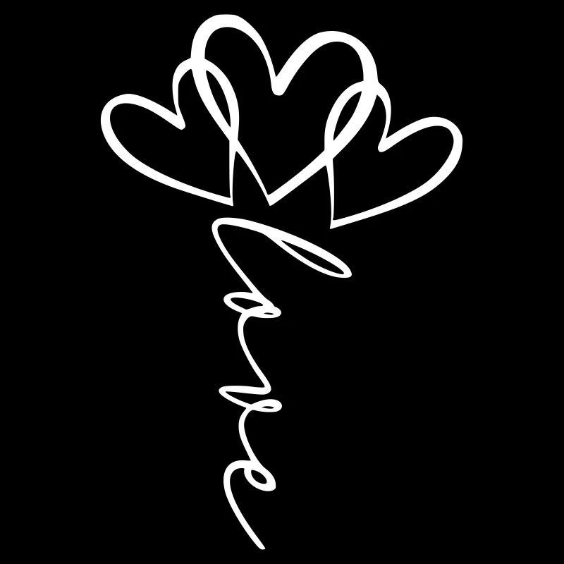 Love Font Heart Flower