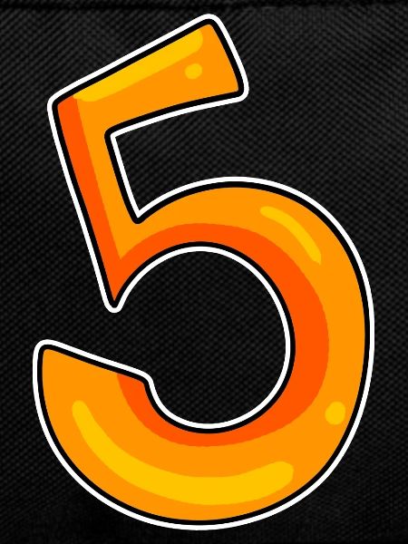 Number 5 Number