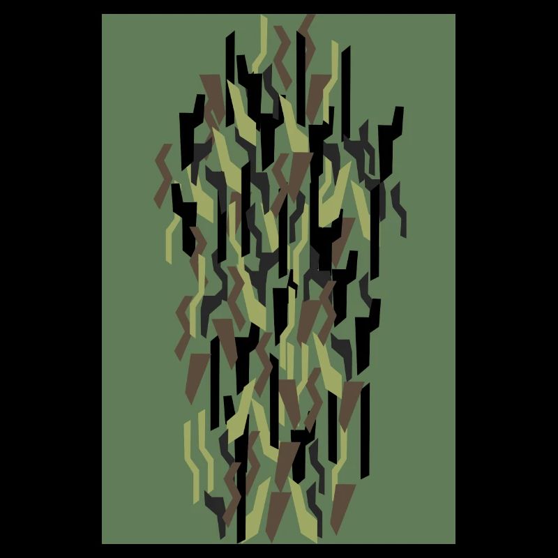 Camouflage Art Olive