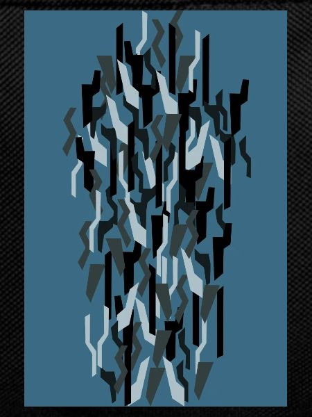 Camouflage Art Blue Gaming