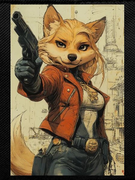 Fox Heroine Western Look