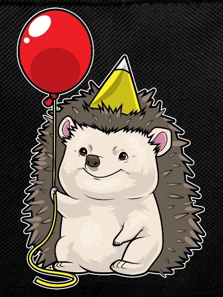 Hedgehog Birthday Balloon