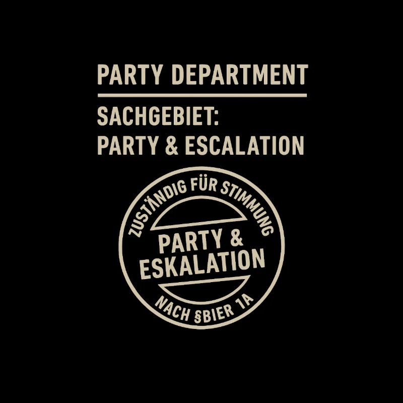 Party & Escalation Conception de sérigraphie