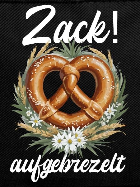 Traditional Pretzel Zack Dressed Up Dirndl