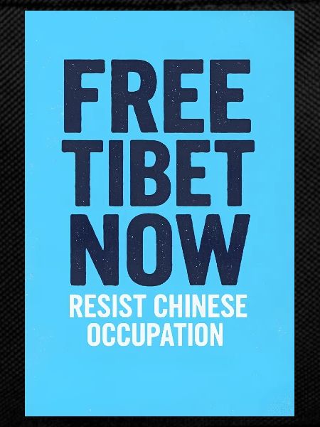 FREE TIBET NOW! Resist chinese occupation