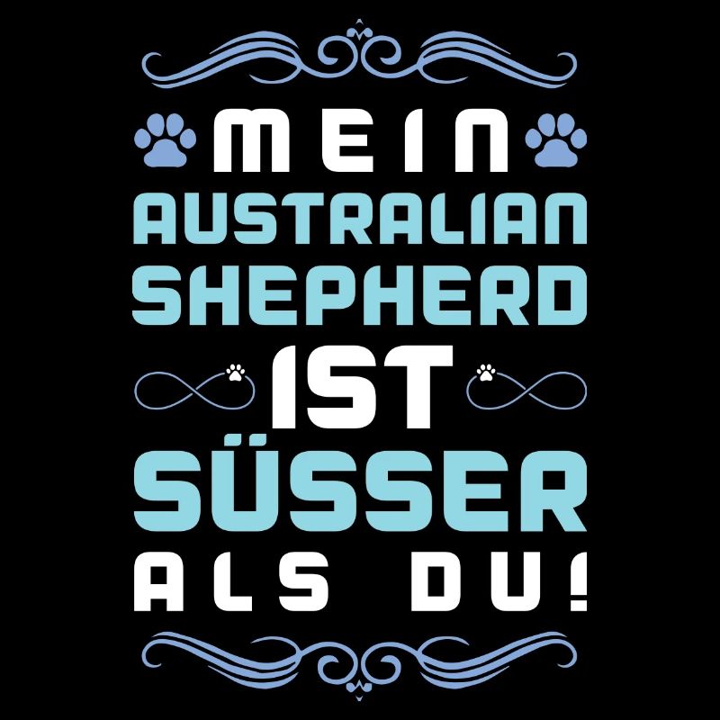 australischer shäferhund hund spruch