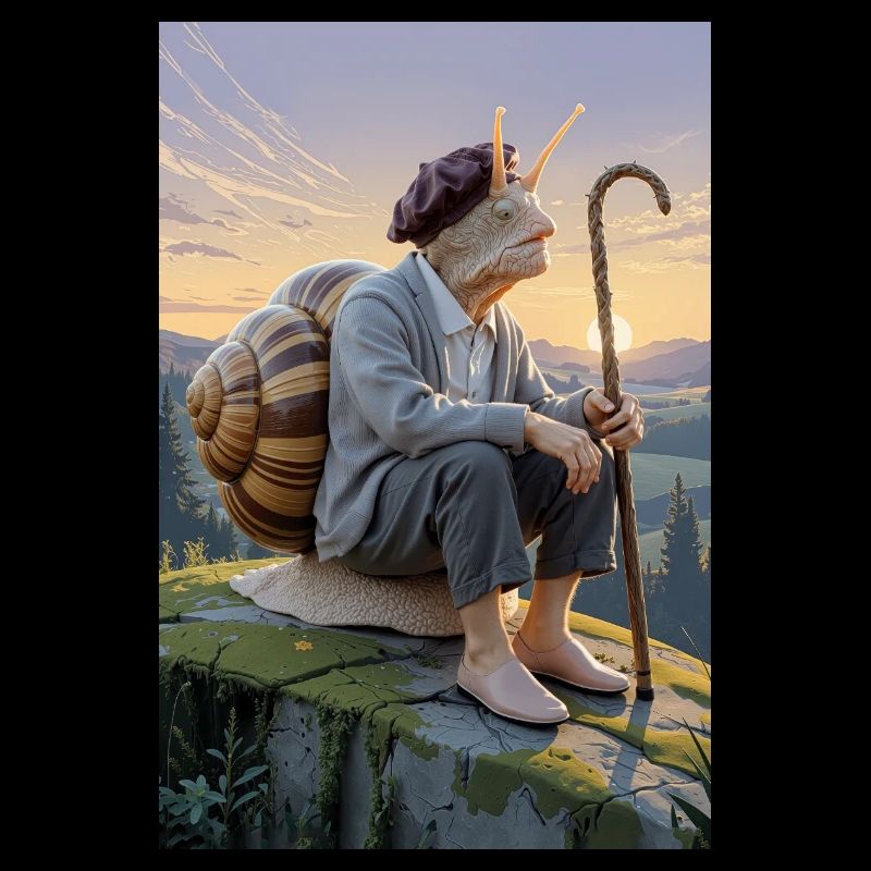 Ancient Humanoid Snail