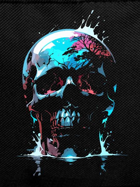 Skull - Reflected Mortality - Nature's Requiem