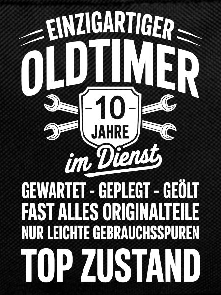bester Mitarbeiter - Oldtimer Mechaniker