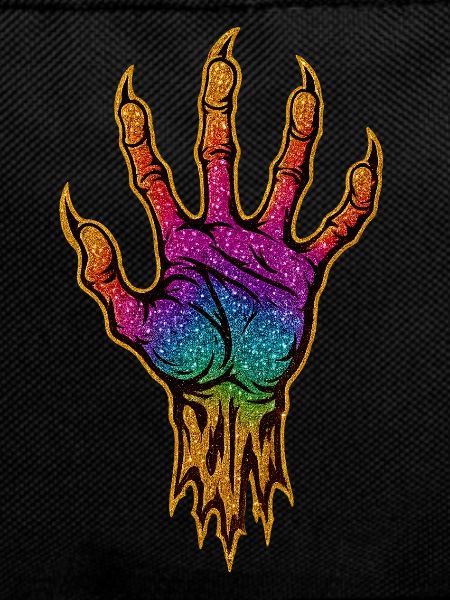 Golden Rainbow Claw | Claw makes cracks