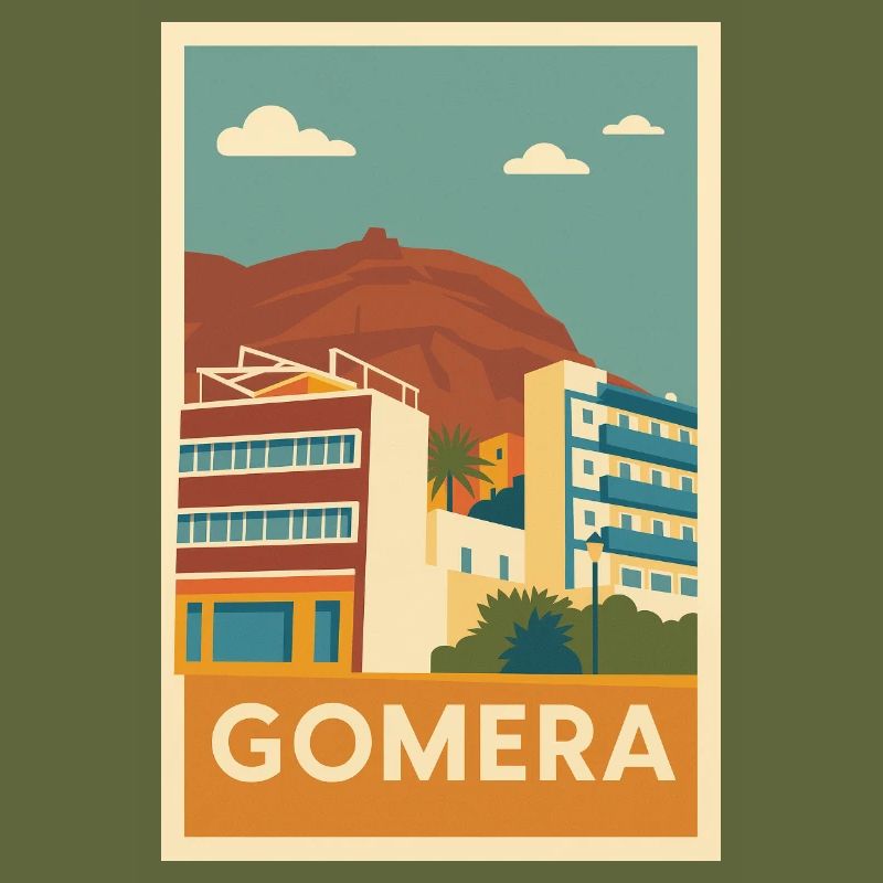Panorama de l’île de Gomera