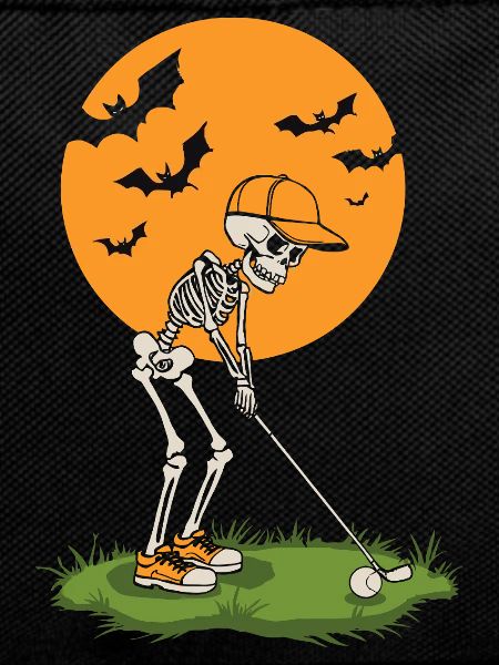 Moonlit Skeleton Golf