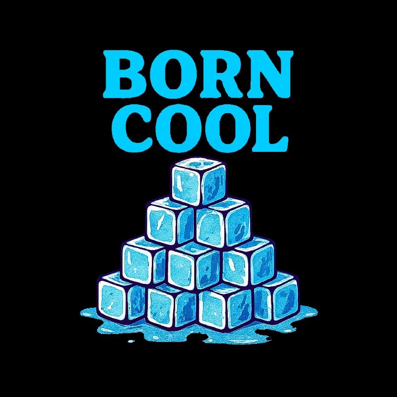 Eisblock Pyramide Blau