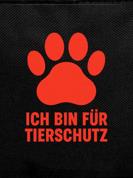 Paw Print Animal Welfare Message