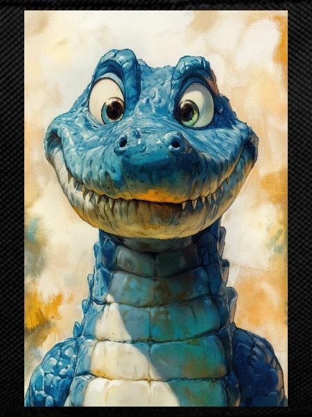Illustration of a crocodile