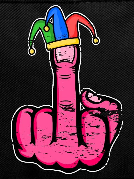 Mittelfinger Stingerfinger Karneval