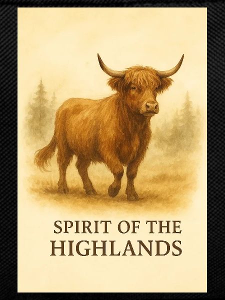 Der Geist der Highlands-Kuh