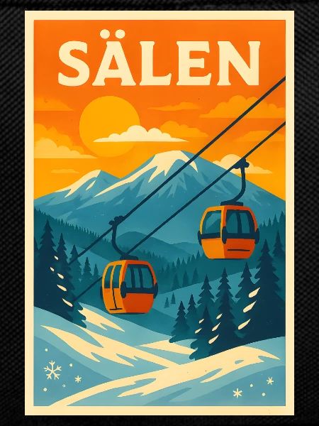 Funiculaire Sälen Sunset